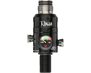 Ninja Pro V3 Adjustable Tank Regulator - Stainless - 4500 PSI - Black/ Silver